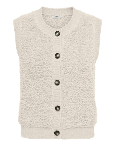 JDY - JDYEira Button Strik Vest - Birch